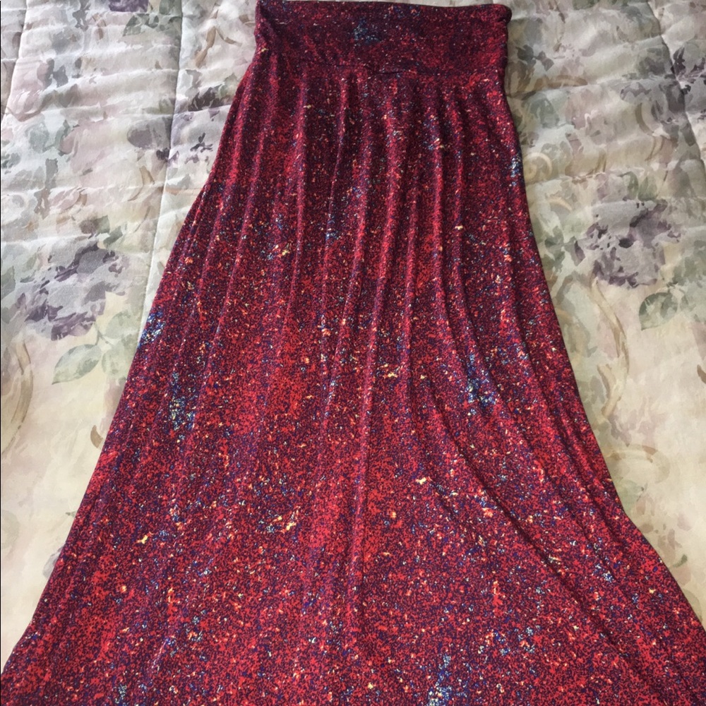 Xs lularoe Maxi skirt